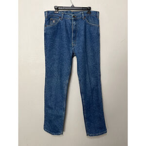 Vintage Levi's Silver Tab Medal Made USA Loose Fit Men's Blue Jeans‎ Denim 36X31